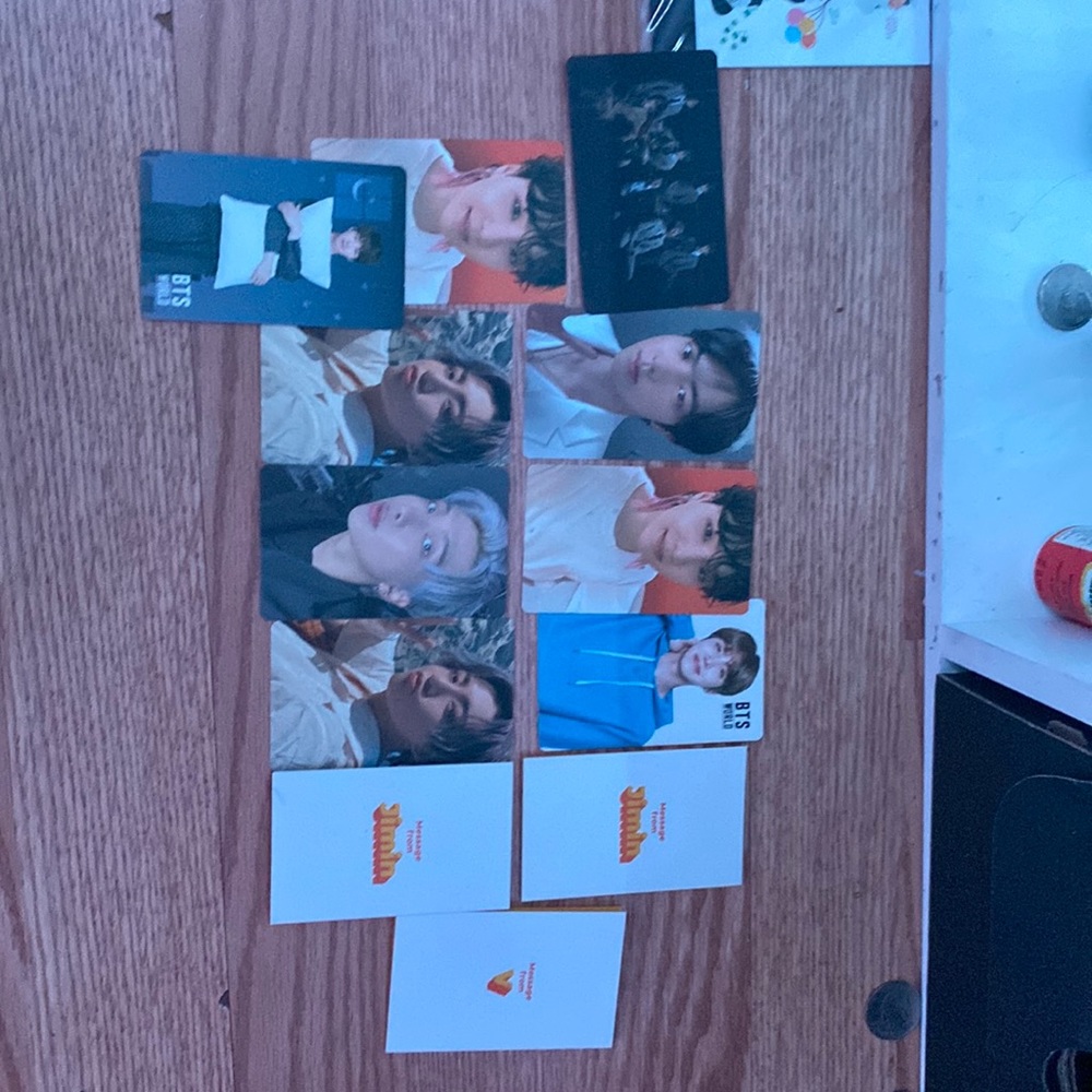 Bts photo cards